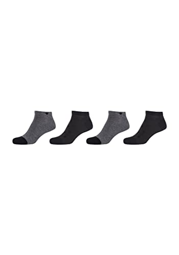 Camano Damen Sneakersocken 4er Pack 39/42 black von Camano