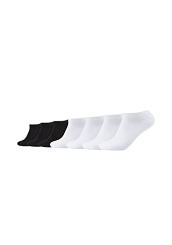 Camano Unisex Sneakersocken 7er Pack 39/42 white mix von Camano