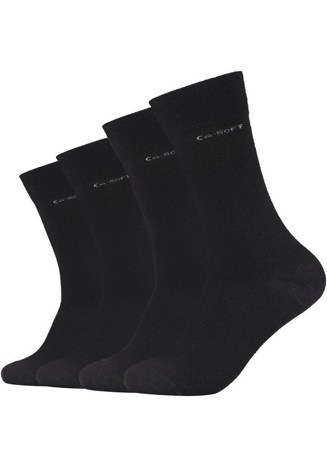 Camano Socken (Packung, 4-Paar) Weicher Materialmix mit hohem Wollanteil von Camano