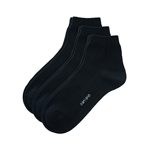 Camano Socken CA-SOFT Quarter 18er Pack, Größe:43-46;Farbe:Black (05) von Camano
