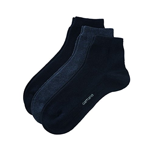 Camano Socken CA-SOFT Quarter 9er Pack, Größe:43-46;Farbe:Navy/Jeans/Navy (4) von Camano