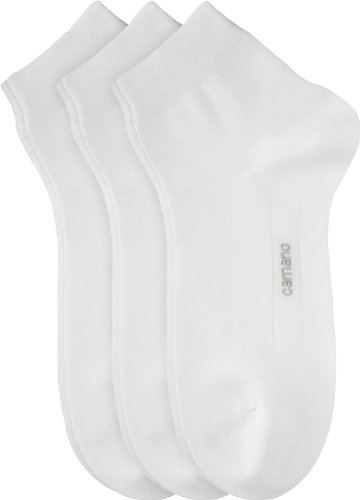 Camano Socken CA-SOFT Quarter 9er Pack, Größe:39-42;Farbe:White (01) von Camano