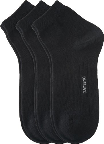 Camano Socken CA-SOFT Quarter 9er Pack, Größe:47-49;Farbe:Black (05) von Camano