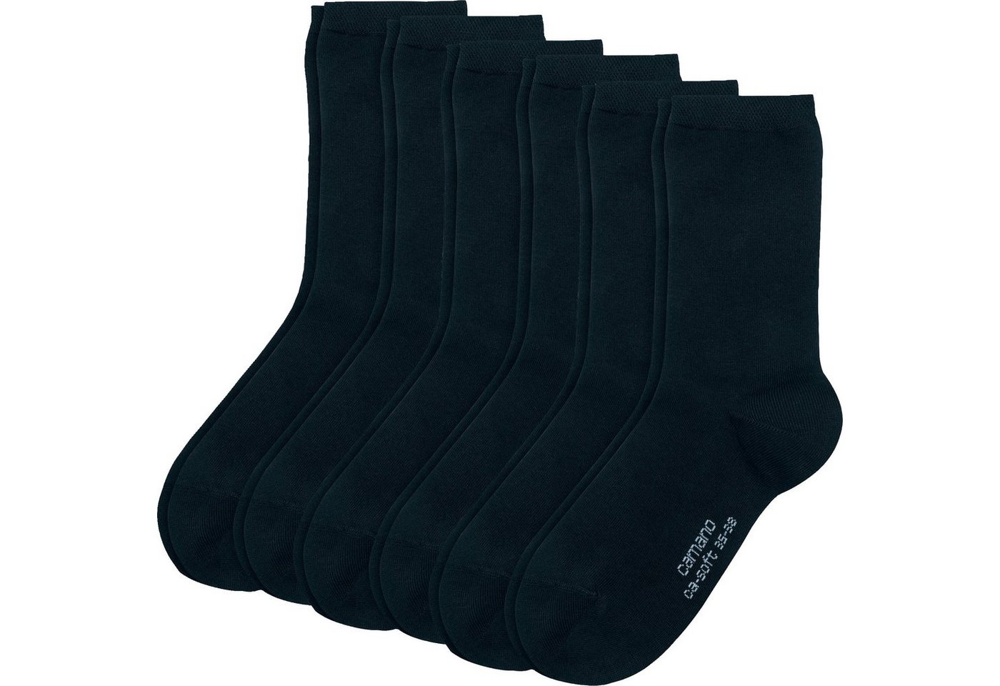 Camano Socken Damen-Socken 6 Paar Uni Camano Socken Damen-Socken 6 Paar Uni von Camano
