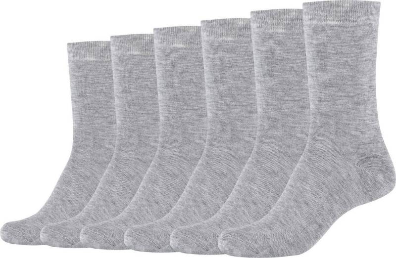 Camano Socken Damen-Socken "Silky Feeling" 6 Paar Uni von Camano