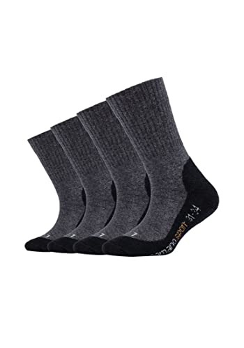 Camano Kinder Sportsocken Kinder verstärkte Sohle weich Baumwolle Anti Feuchtigkeit PRO TEX pro tex 4er Pack 27/30 anthracite - black Camano Kinder Sportsocken Kinder verstärkte Sohle weich Baumwolle Anti Feuchtigkeit PRO TEX pro tex 4er Pack 27/30 anthracite - black von Camano