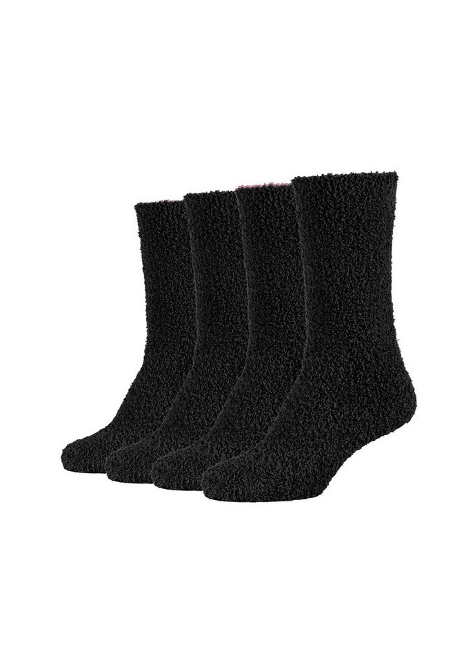 Camano Socken Socken Cosy Kuschelsocken Flauschig Warm Damen Lang von Camano