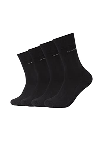 Camano Unisex Socken 4er Pack 43/46 black von Camano