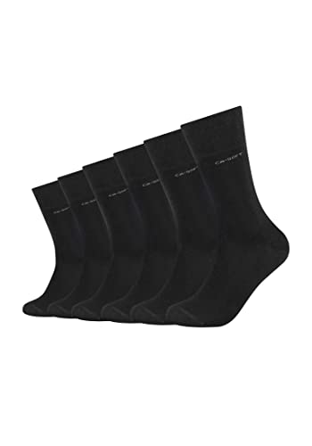 Camano Unisex Socken 6er Pack 39/42 black von Camano