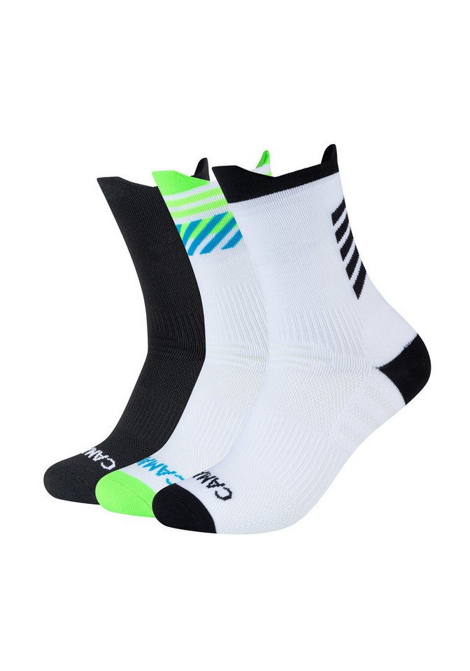 Camano Socken function (3-Paar) mit extra Fußgewölbeschutz von Camano