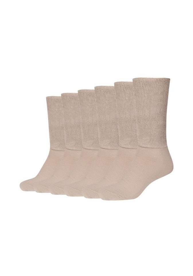 Camano Socken Diabetikersocken 6er Pack von Camano