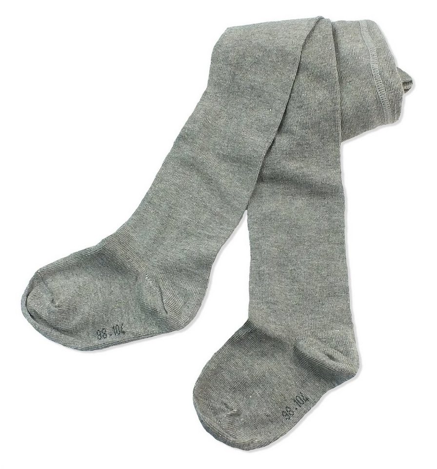 Camano Strickstrumpfhose Camano Socks (Set 1 St. 1 Paar) 1er Pack Kinder Mädchen oder Jungen Strumpfhosen Baumwolle uni von Camano