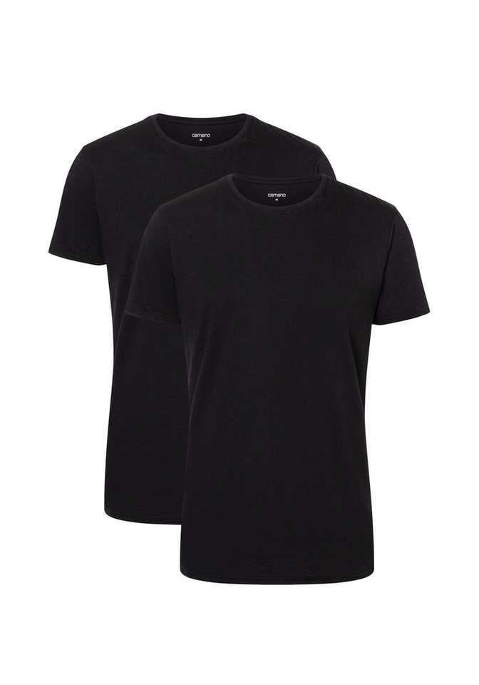 Camano T-Shirt (2er Pack) mit Rundhalsausschnitt von Camano