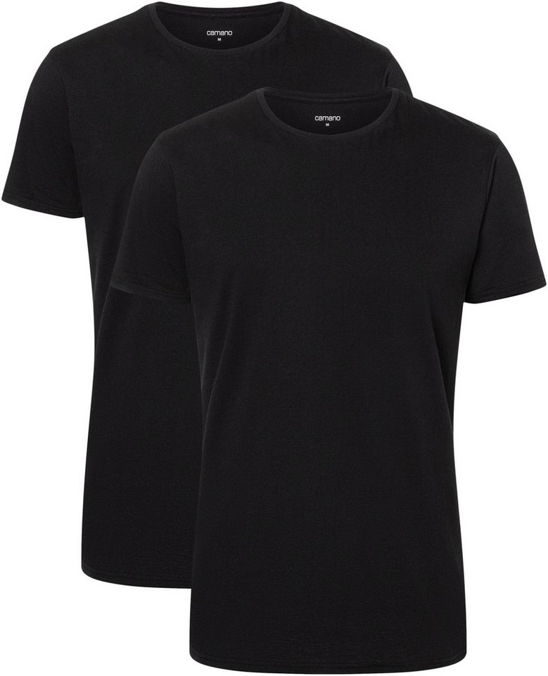 Camano T-Shirt comfort (2er Pack) mit Rundhalsausschnitt von Camano