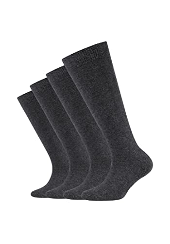 Camano Kinder Kniestrümpfe 4er Pack 39/42 anthracite von Camano