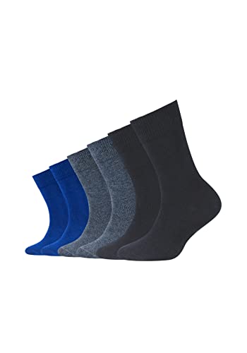 Camano Unisex 9300 Socken, Mehrfarbig Blau (Blue 30), 23-26 EU von Camano