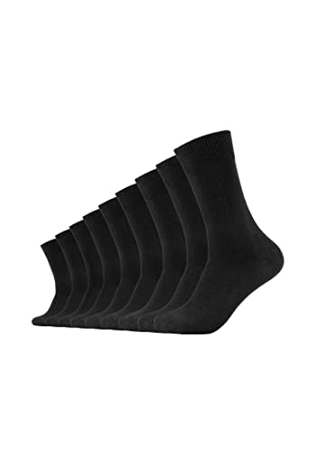 Camano Socken aus Bio-Baumwolle im 9er Pack (9 Paar)- Gr. 47-49, Black (0005) von Camano