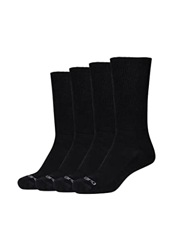 Camano Unisex Diabetikersocken 4er Pack 47/49 black von Camano