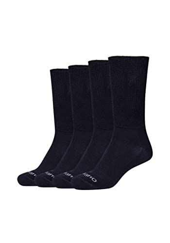 Camano Unisex Diabetikersocken 4er Pack 39/42 navy von Camano