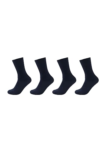 Camano Unisex Diabetikersocken super soft 4er Pack 39/42 navy von Camano