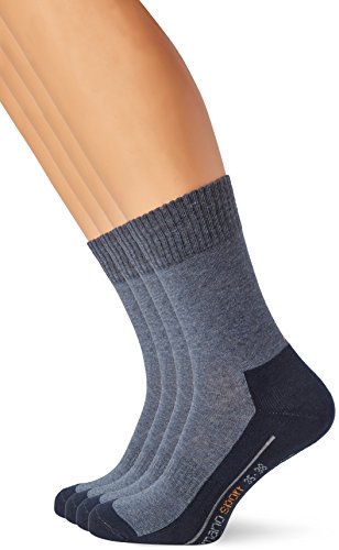 Camano Unisex-Erwachsene 9200 Socken, Blau (Navy 0004), 35/38 (4er Pack) von Camano