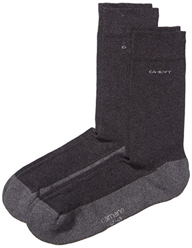 Camano Herren 3652 Socken, Grau (08 Anthracite), 39-42 EU von Camano