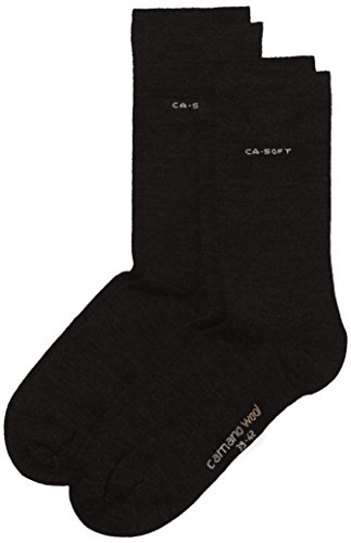 Camano Herren 3242-0005 Socken, Schwarz (Black 05), 43-46 EU von Camano