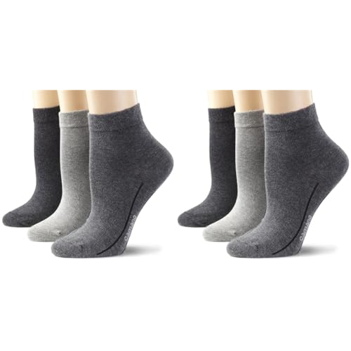 Camano Damen 3023 Socken, Grau (Grey Mixed 0049), 39-42 EU von Camano