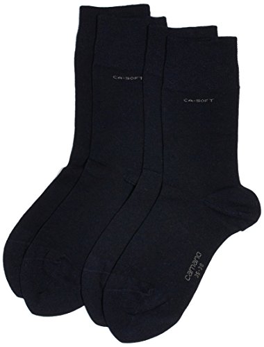 Camano Unisex 3642 Socken, 100 DEN, Blau (Navy 4), 47/50 (Herstellergröße: 47/49) (2er Pack) von Camano