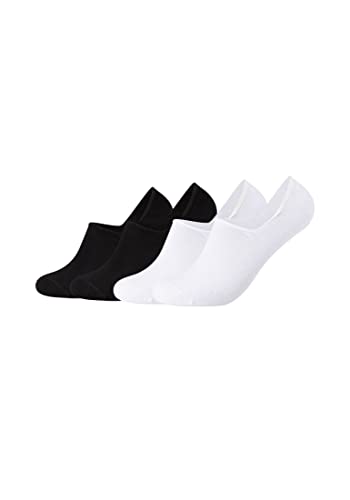 Camano Unisex Füßlinge 4er Pack 39/42 black white von Camano