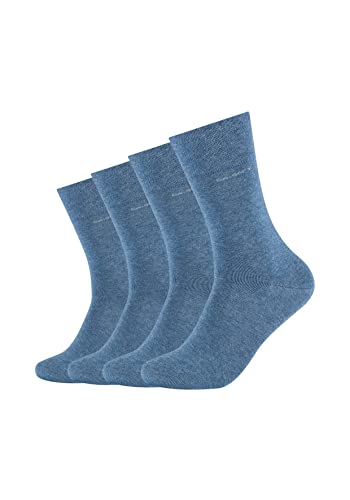 Camano Unisex Online ca-Soft 4er Pack Socken, Denim Melange, 35/38 von Camano