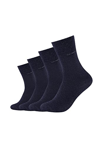 Camano Unisex Online ca-Soft 4er Pack Socken, Navy Melange, 35/38 von Camano