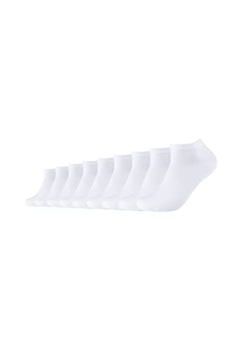 Camano Unisex Sneakersocken 9er Pack 35/38 white von Camano