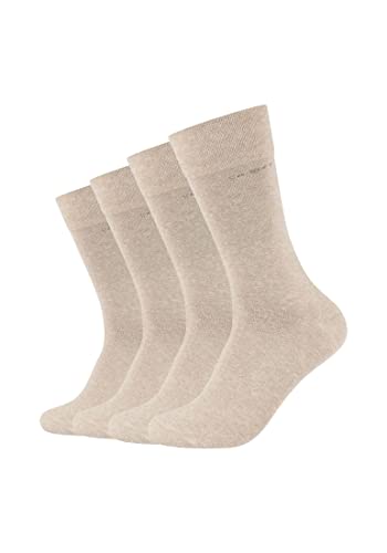 Camano Unisex Socken 4er Pack 41/46 nature melange von Camano