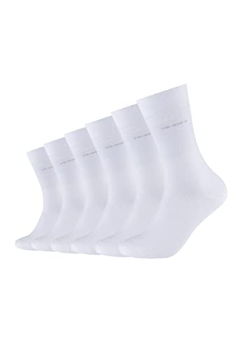 Camano Unisex Socken 6er Pack 35/38 white von Camano