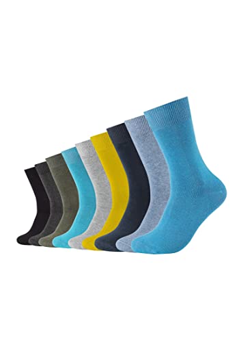 Camano Unisex Socken 9er Pack 43/46 turquoise von Camano