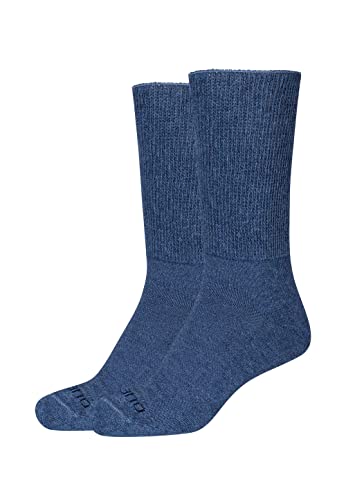 Camano Unisex Socken function diabetic denim melange 43-46 von Camano