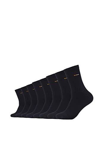 Camano Unisex Tennissocken 8er Pack 43/46 black von Camano