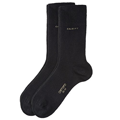 Camano unisex Ca-Soft Wool Socken 4er Pack, Größe:39-42;Farbe:Grey (03) von Camano