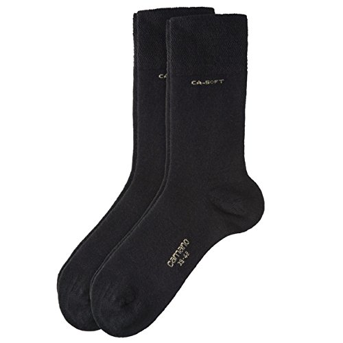 Camano unisex Ca-Soft Wool Socken 4er Pack, Größe:43-46;Farbe:Grey (03) von Camano