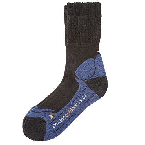 Camano unisex Outdoor Socken 3er Pack, Größe:35-38;Farbe:Navy (04) von Camano