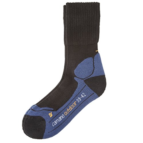 Camano unisex Outdoor Socken 3er Pack, Größe:43-46;Farbe:Navy (04) von Camano