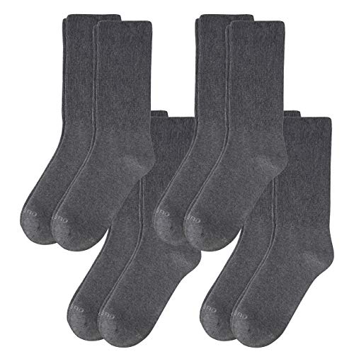 Camano unisex Super Soft Socken 8er Pack, Größe:39-42, Farbe:Anthracite (0008) von Camano