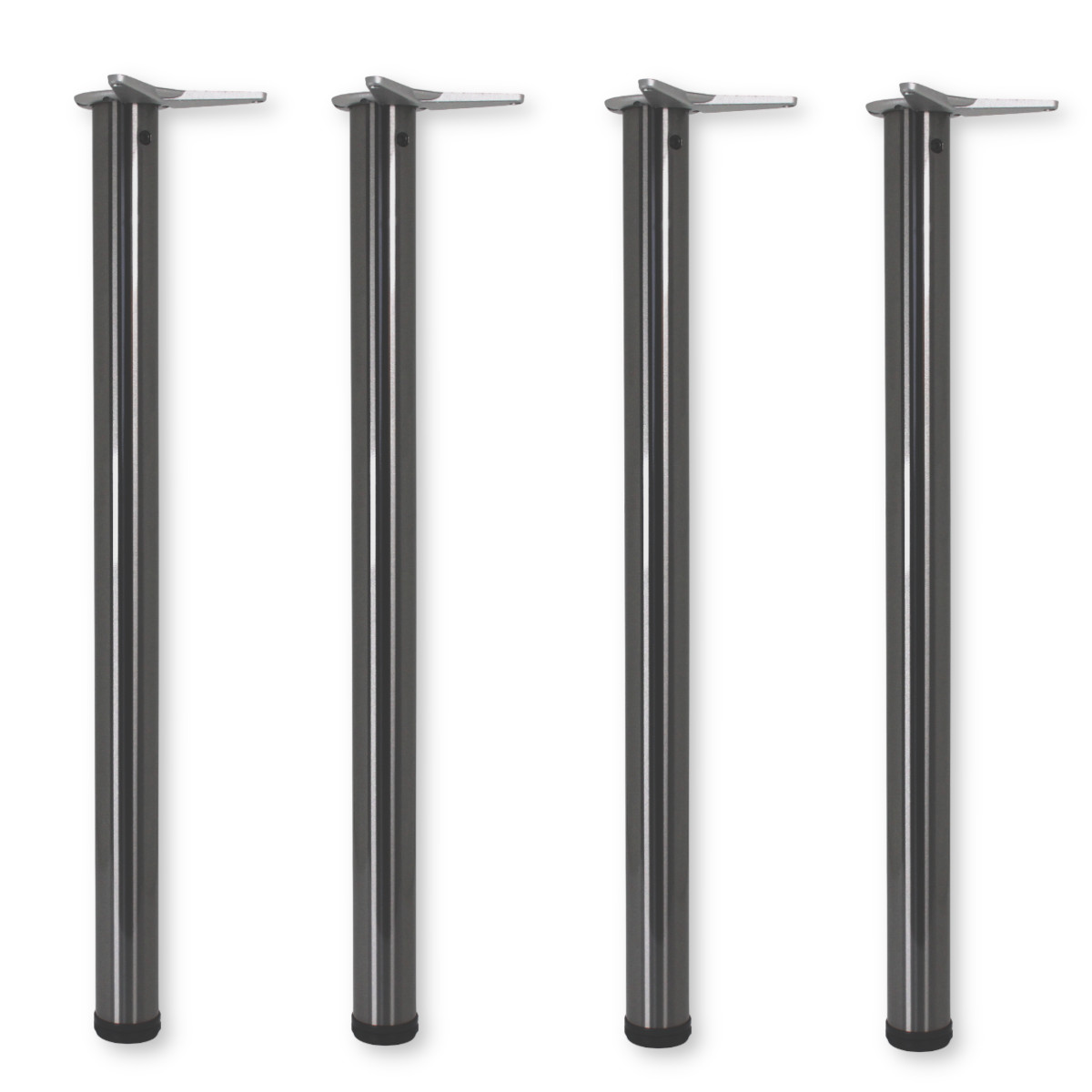 4er Set Tischbein Ø 60 mm Höhe 870 mm höhenverstellbar Stützfuß Edelstahl 4er Set Tischbein Ø 60 mm Höhe 870 mm höhenverstellbar Stützfuß Edelstahl von Camar