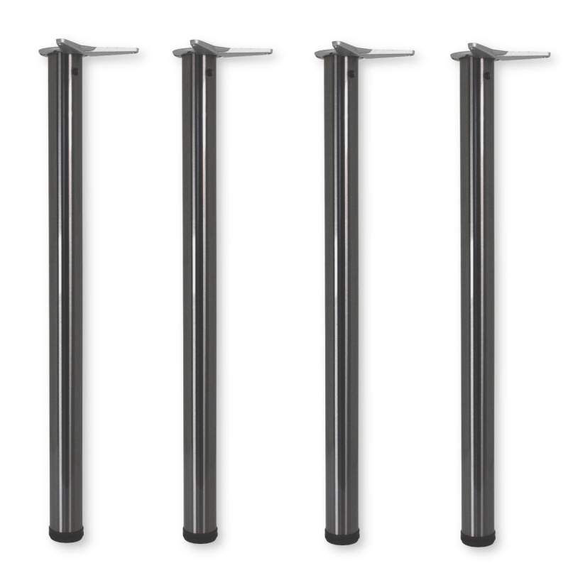 4er Set Tischbein Ø 60 mm Höhe 870 mm höhenverstellbar Stützfuß Edelstahl 4er Set Tischbein Ø 60 mm Höhe 870 mm höhenverstellbar Stützfuß Edelstahl von Camar