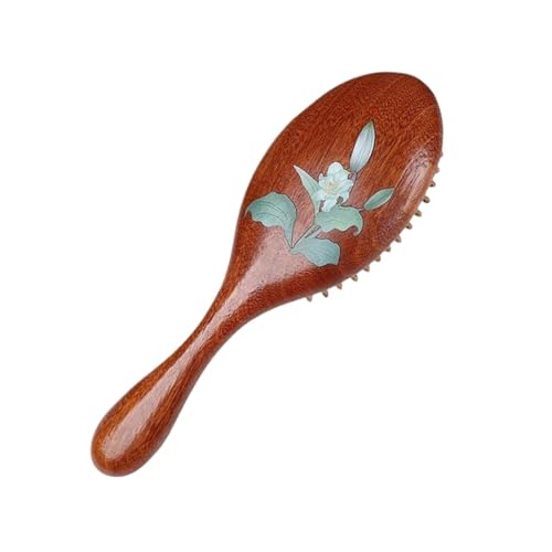 CambOs 8,1 Zoll Styling Werkzeuge Frauen Massage Haarbürste Holz Haar Bürsten Luft Kissen Haar Kämme Kopfhaut Massagegeräte Haar Kämme von CambOs