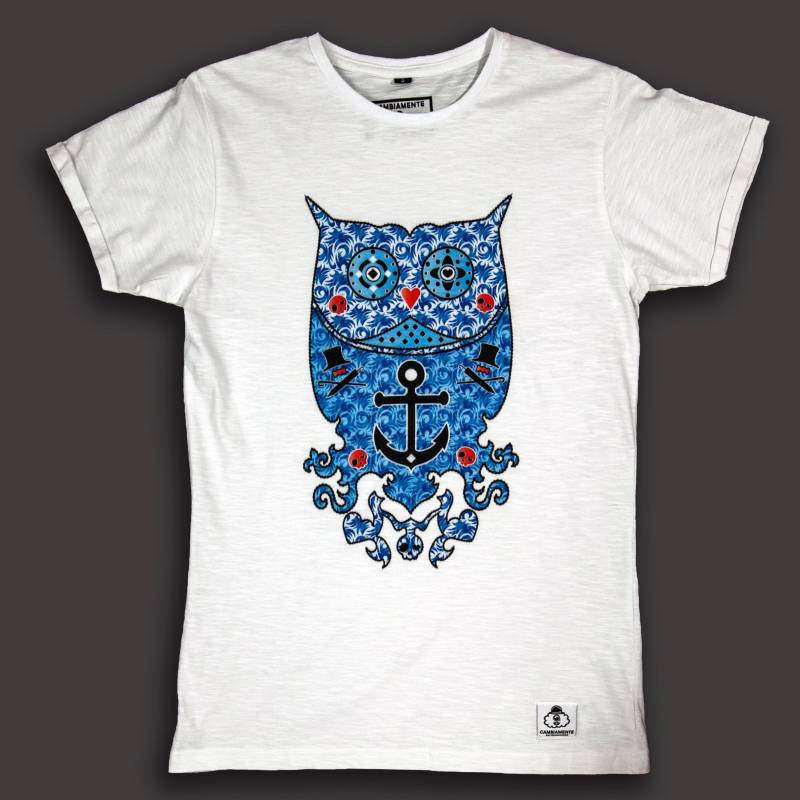 Eulen T-Shirt Damen/Herren Eulen T-Shirt Damen/Herren von CambiamenteDS