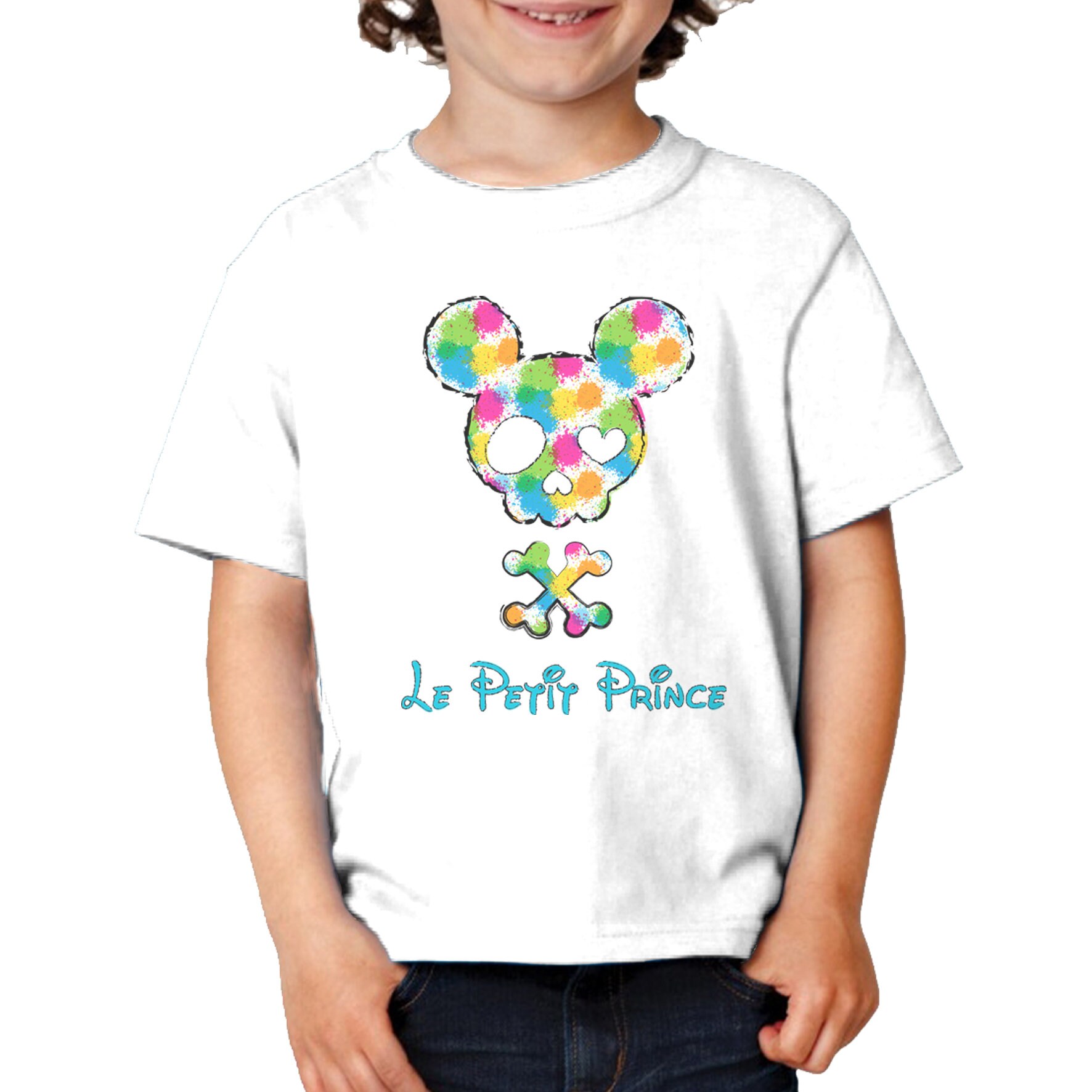 Kinder-T-Shirt-Kollektion - Totenkopf-T-Shirts, Tier-T-Shirts, Kinderkleidung, Vintage-Print, Eiscreme-T-Shirts, Tattoo-T-Shirts von CambiamenteDS