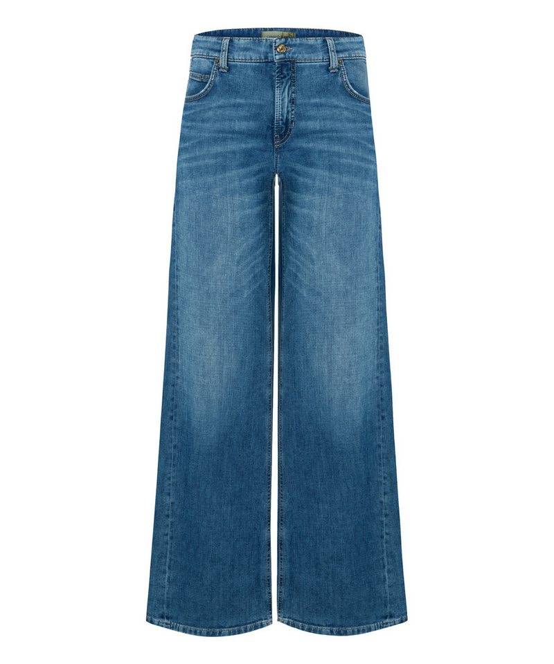 Cambio 5-Pocket-Hose Wide-Leg Jeans Palazzo Patch - Wide Leg von Cambio