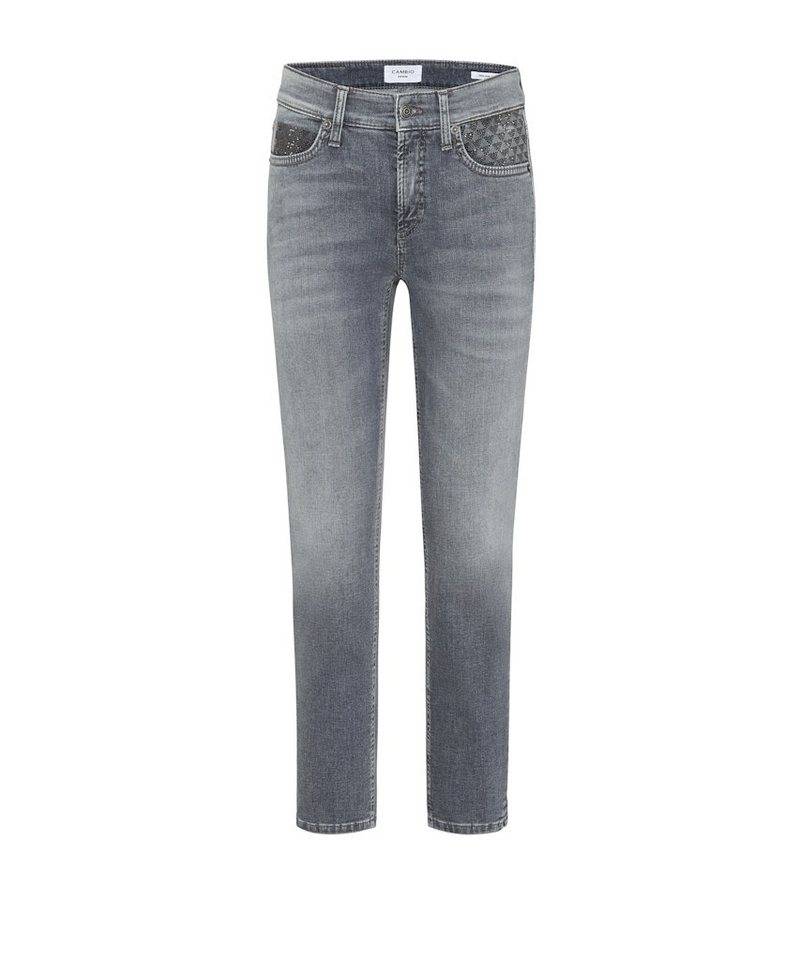 Cambio 5-Pocket-Jeans Piper short soft used von Cambio